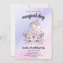 Search for childrens day invitations Unicorn