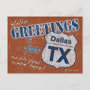 Search for dallas postcards Greetings from