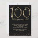 Search for cheers to 100 years invitations Elegant