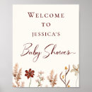 Search for vintage wildflower posters Baby shower
