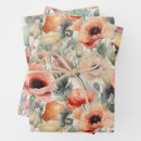 Search for poppy wrapping paper Orange poppies