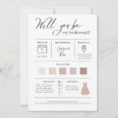 Search for info bridesmaid cards Modern