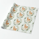Search for gold deer wrapping paper Woodland