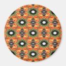 Search for orange black white magnets Garden