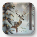 Search for christmas deer plates Winter