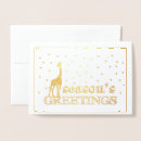 Search for giraffe christmas cards Snow