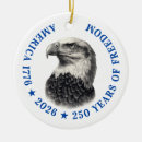 Search for eagle christmas tree decorations Semiquincentennial