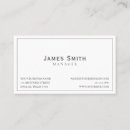 Search for one sided business cards Professional