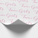 Search for twins wrapping paper Cute