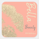 Search for lipstick kiss stickers Gold