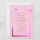 Search for purple moon baby shower invitations Calligraphy script