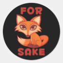 Search for for fox sake stickers Cute