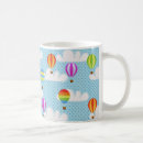 Search for colourful hot air balloon mugs Sky