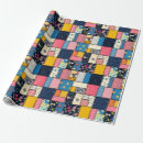 Search for patchwork wrapping paper Traditional