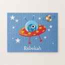 Search for planets puzzles Cartoon