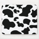 Search for cow print mousepads Black