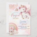 Search for unicorn castle invitations Cute