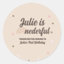 Search for dots birthday stickers Rainbow