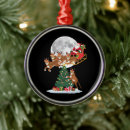 Search for cheetah christmas tree decorations Santa