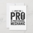 Search for mechanic thank you cards Dad