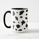 Search for black and white cow mugs Cute