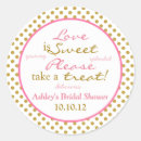 Search for gold dots stickers Bridal shower