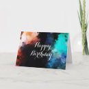 Search for paint splatter birthday cards Abstract