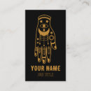 Search for evil eye business cards Hamsa