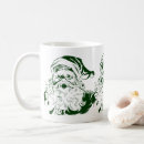 Search for jolly green mugs Santa claus