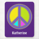 Search for love message mousepads Peace