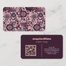 Search for 60s business cards Floral