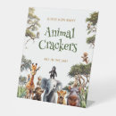 Search for animal crackers Baby shower