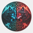Search for fantasy wolf stickers Wolves