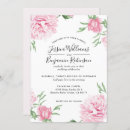 Search for white peony wedding invitations Pink