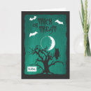 Search for tree halloween cards Night