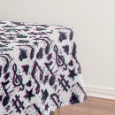 Search for music tablecloths Treble clef