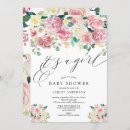 Search for blush pink baby girl shower invitations It's a girl