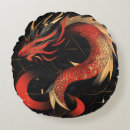 Search for chinese dragon cushions Black