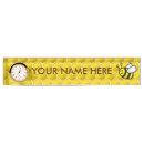 Search for bee name plates Black