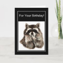 Search for blowing kisses cards Racoon