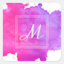 Search for shades of pink stickers Watercolor