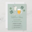 Search for four leaf clover invitations Green