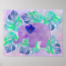 Search for jungle elephant posters Watercolor