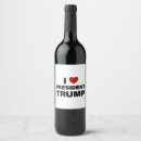 Search for president trump wine labels Election