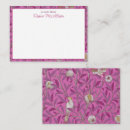 Search for victorian pattern note cards William morris