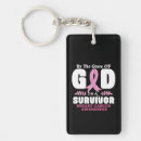 Search for breast cancer survivor key rings Awareness