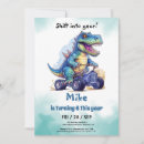 Search for t rex birthday invitations Monster truck