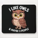 Search for owl mousepads Humor