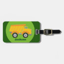 Search for truck luggage tags Boys