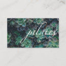 Search for healthy business cards Yoga